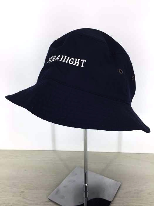 STRAIIIGHT（ストレイト） ロゴ刺繍バケットハット メンズ 帽子