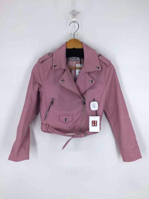BERSHKA（ベルシュカ） フェイクレザーダブルライダースジャケット レディース アウター