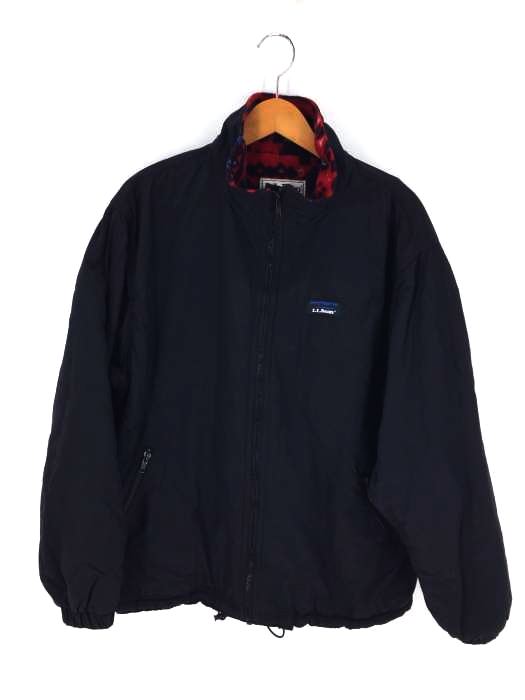 L.L.Bean（エルエルビーン） 山タグ WARM-UP JACKET 裏地フリース ジップアップジャケット メンズ アウター