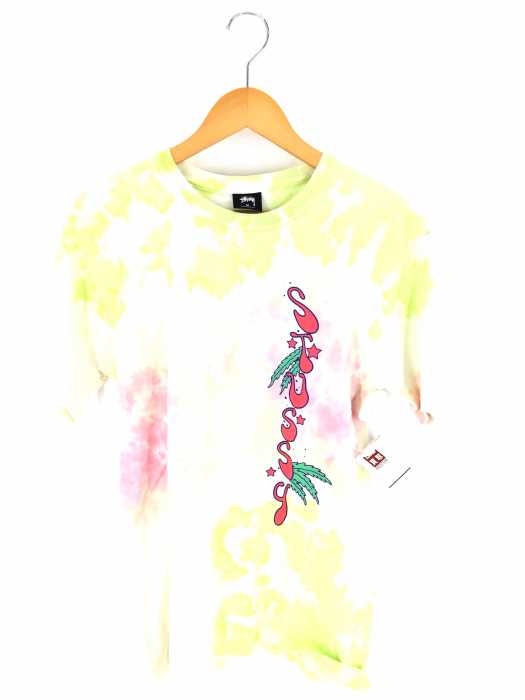 STUSSY （ステューシー） タイダイプリントクルーネックTシャツ メンズ トップス