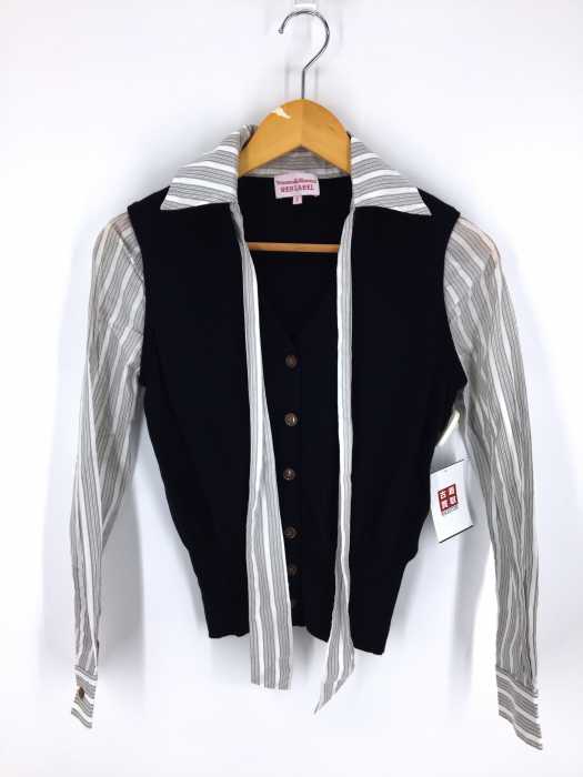 Vivienne Westwood RED LABEL （ヴィヴィアンウエストウッドレッドレーベル） シャツ切替カーディガン レディース トップス