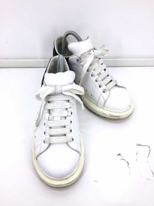 Alexander McQueen（アレキサンダーマックイーン） レイズドソール レザースニーカー メンズ シューズ