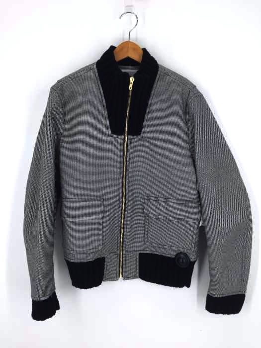 kolor（カラー） 16AW リブドッキング ジップアップブルゾン メンズ アウター