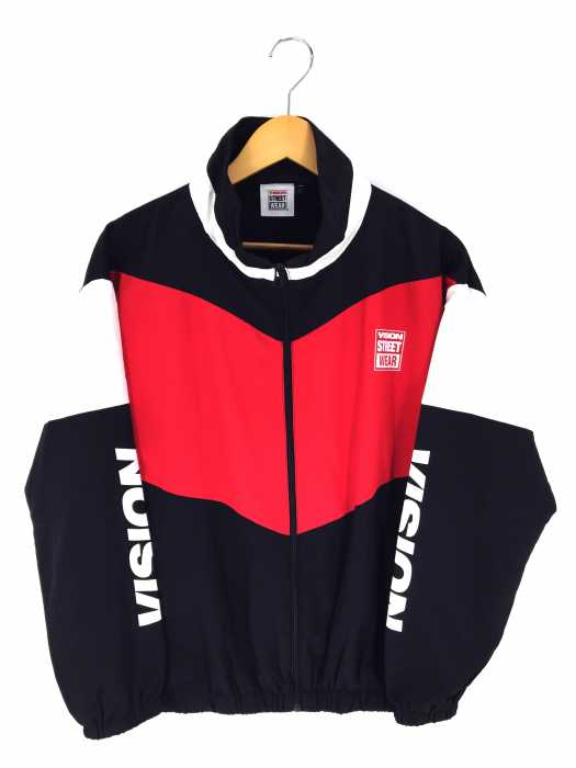 VISION STREET WEAR（ヴィジョンストリートウェア） 切り替えナイロンジャケット メンズ アウター