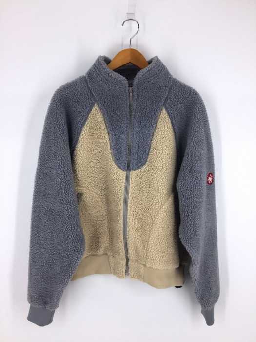 C.E (シーイー) HEAVY FLEECE ZIP UP バイカラージップアップフリースジャケット メンズ アウター
