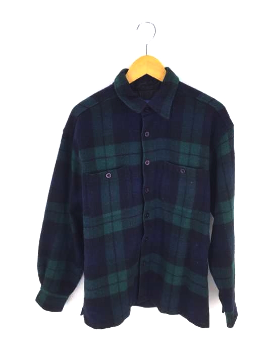PENDLETON（ペンドルトン） 90S ブラックウォッチ ウールシャツ メンズ トップス