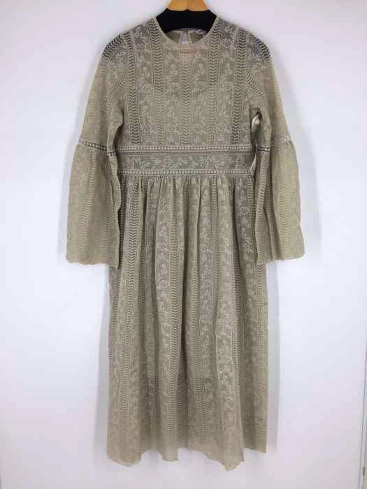 moussy(マウジー) レースフレアロングドレス レディース ワンピース