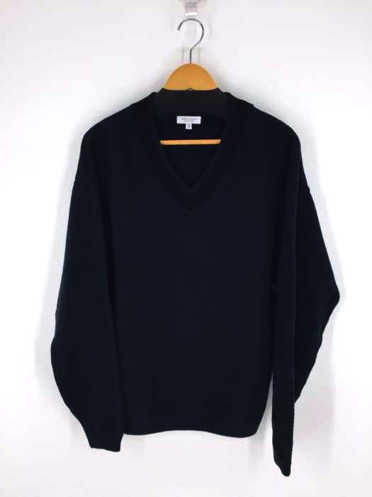 BEAUTY & YOUTH UNITED ARROWS（ビューティーアンドユースユナイテッドアローズ） バルキー ピケ ライン Vネックニット コットンチルデンニット メンズ トップス