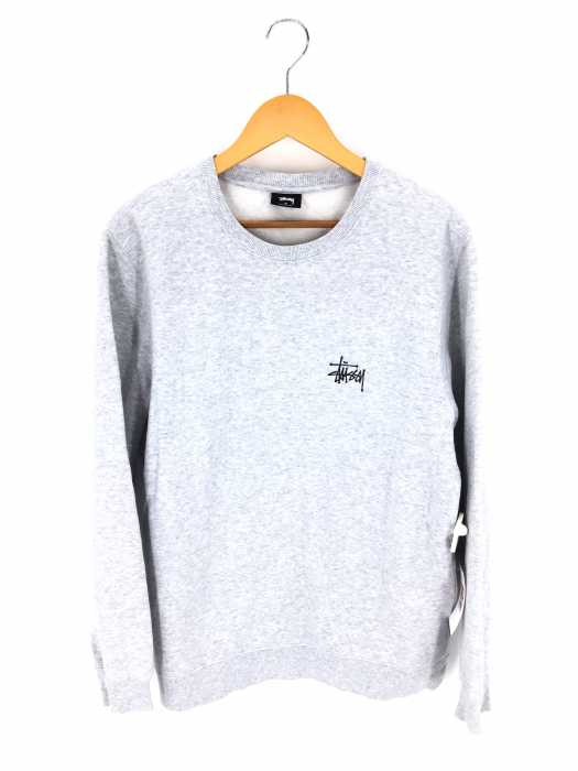 STUSSY （ステューシー） ロゴプリントクルーネックスウェット メンズ トップス