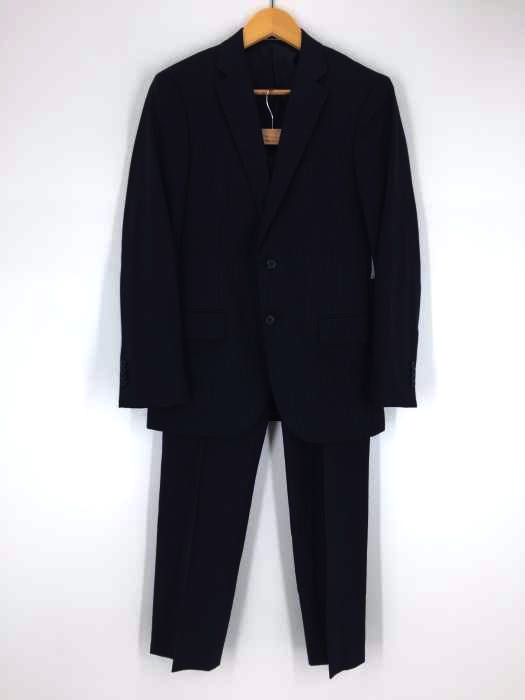 UNITED ARROWS green label relaxing（ユナイテッドアローズグリーンレーベルリラクシング） ECOPET ウール混 ストライプ 2Bテーラード スラックス セットアップ メンズ セットアップ