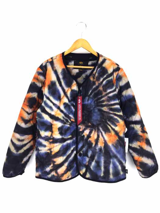STUSSY ALPHA INDUSTRIES（ステューシー アルファインダストリーズ） 18AW Alpha Tie-Dye Quilt Liner Jacket メンズ アウター