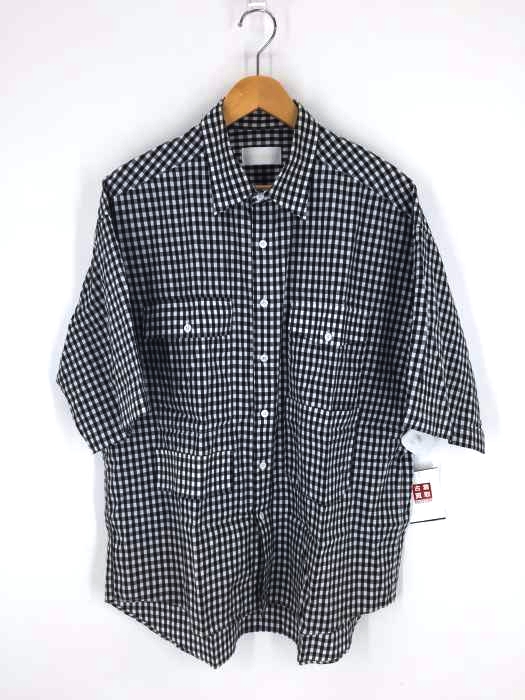 KINDAGARDEN（カインダガーデン） 19SS ギンガムチェック オーバーサイズシャツ メンズ トップス