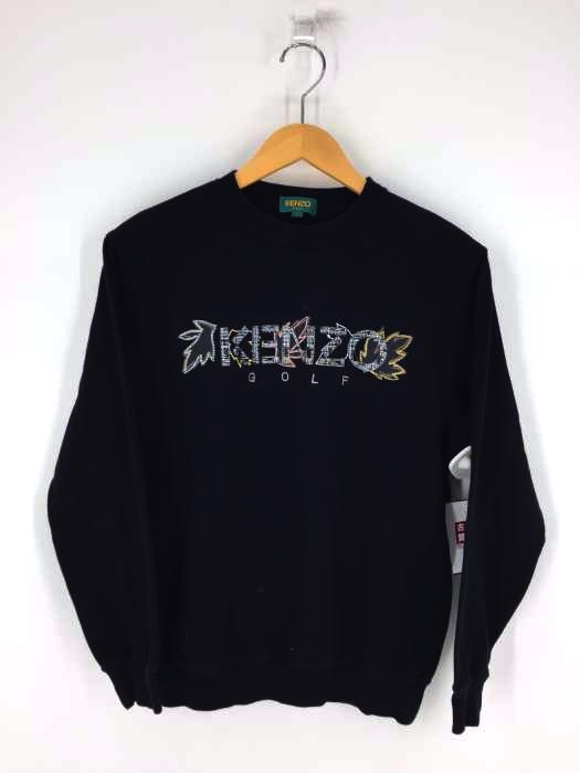 KENZO GOLF（ケンゾーゴルフ） フロント刺繍 サーマルクルーネックカットソー メンズ トップス