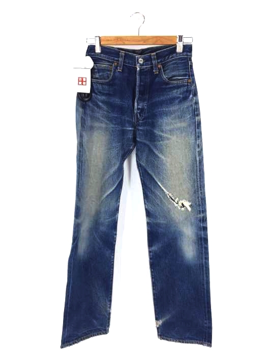 Levi‘s（リーバイス） 96年11月製造 501XX 復刻 バレンシア製 ボタン裏555 ビッグE ボタンフライデニムパンツ メンズ パンツ
