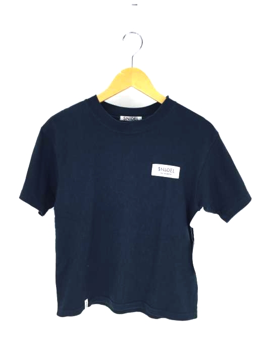 snidel（スナイデル） ロゴテープTシャツ レディース トップス