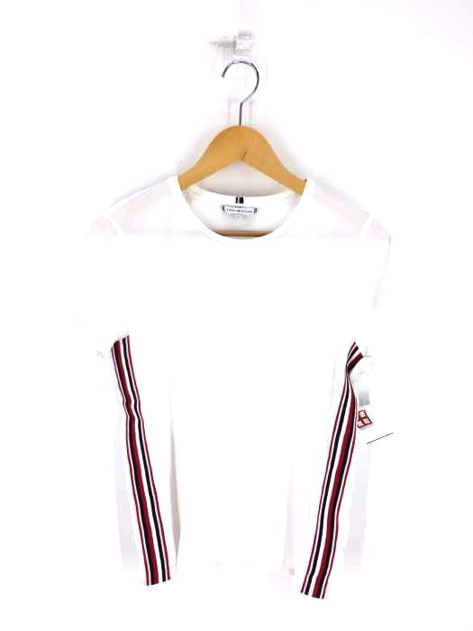 TOMMY HILFIGER（トミーヒルフィガー） フラッグテープTシャツ レディース トップス