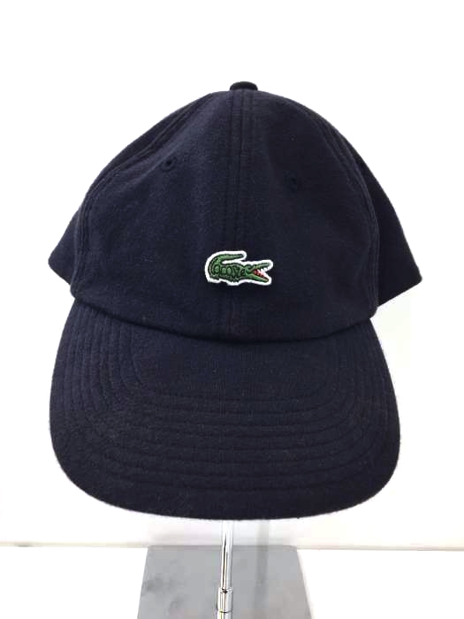 LACOSTE(ラコステ) ロゴワッペン スウェット地6パネルキャップ メンズ 帽子