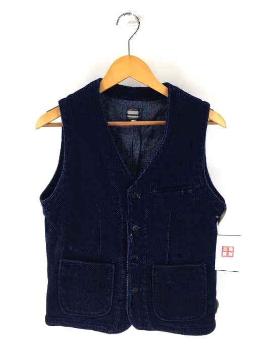 MOMOTARO JEANS （モモタロウジーンズ） 刺し子ベスト メンズ トップス