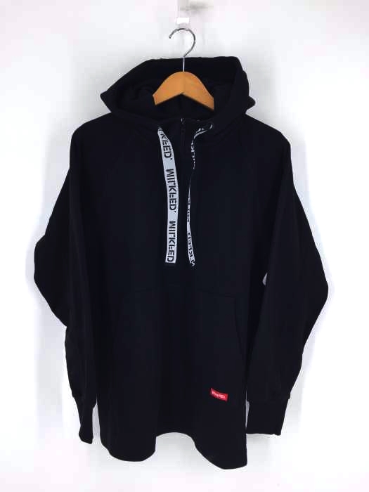 MILKFED.（ミルクフェド） LOGO TAPE HOODED TOP レディース トップス