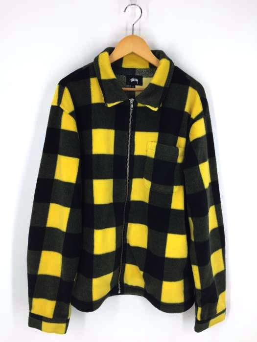 Stussy(ステューシー) Polar Fleece Zip Up Shirt メンズ アウター