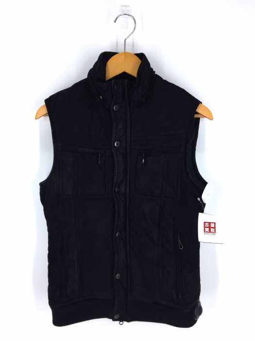 5351 POUR LES HOMMES(ゴーサンゴーイチプールオム) 山羊革 中綿ベスト メンズ トップス