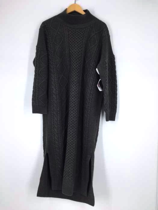 moussy（マウジー） CABLE KNIT DRESS レディース トップス