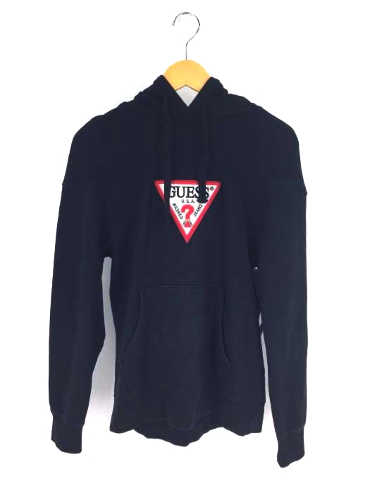 GUESS（ゲス） LOGO HOOD PARKA メンズ トップス