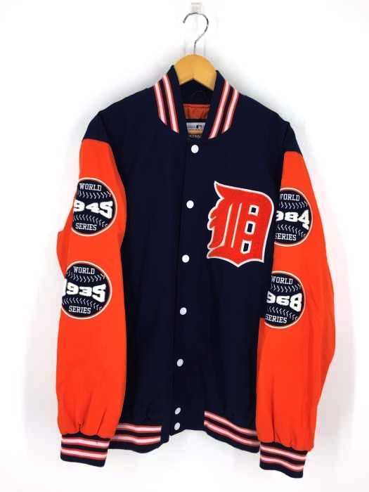 GENUINE MERCHANDISE(フルギ) ワッペン付き スタジャン メンズ アウター