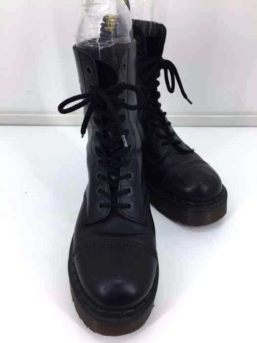 Dr.Martens(ドクターマーチン) イングランド製 クレイジーボム厚底 10ホールブーツ メンズ シューズ