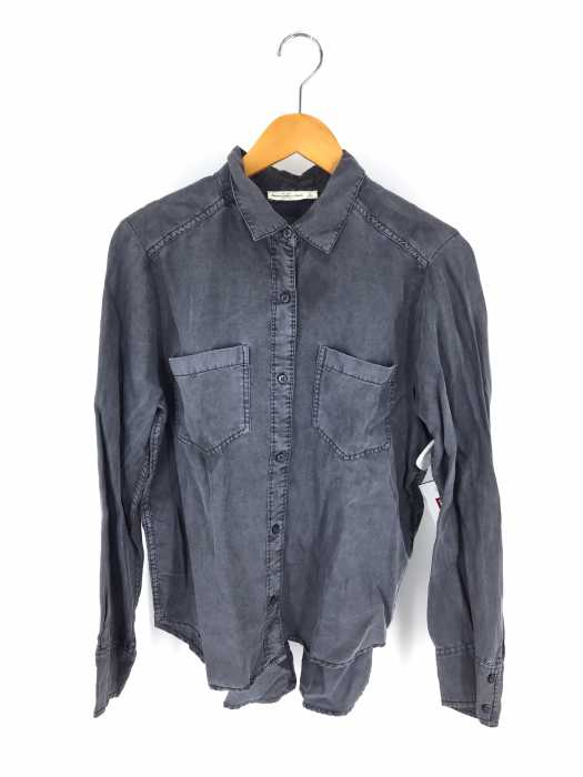 Abercrombie & Fitch（アバクロンビーアンドフィッチ） ツイルポケットミリタリーシャツ レディース トップス