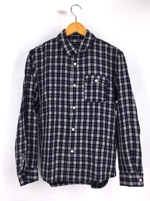 A.P.C.(アーペーセー) チェック柄レーヨンシャツ メンズ トップス