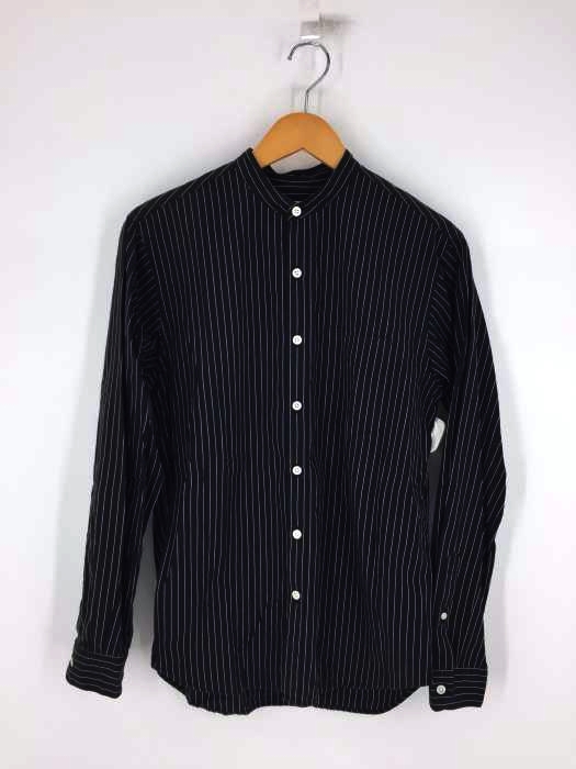 Steven Alan（スティーブンアラン） バンドカラーストライプシャツ メンズ トップス