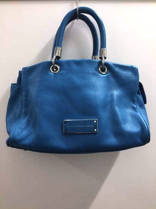 Marc by Marc Jacobs（マークバイマークジェイコブス） ロゴプレート カウレザー 2WAY ハンドバッグ レディース バッグ