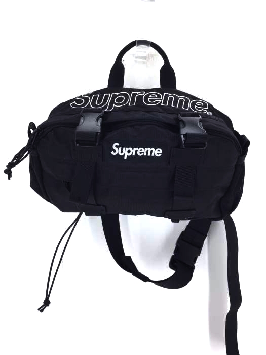 Supreme（シュプリーム） 19AW Waist Bag Black メンズ バッグ