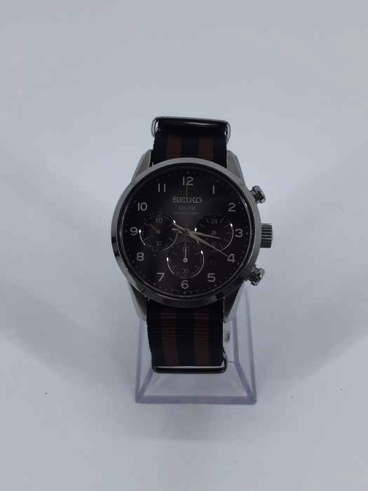 SEIKO（セイコー） SOLAR クロノグラフ アナログ腕時計 メンズ 腕時計