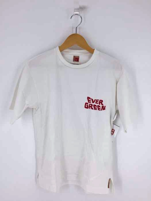 UNIFORM（ユニフォーム） 日本製 EVER GREEN プリントクルーネックカットソー メンズ トップス