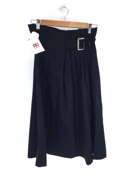 ZARA(ザラ) サイドベルトフレアスカート レディース スカート