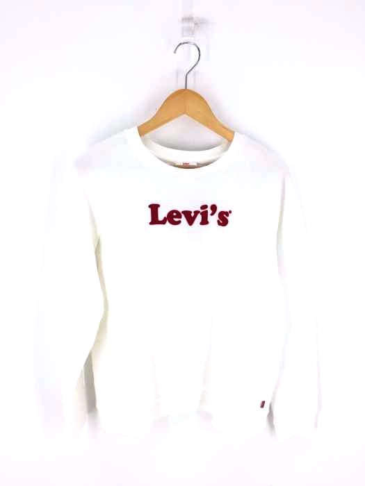 Levis（リーバイス） フロッキープリント クルーネックスウェット メンズ トップス