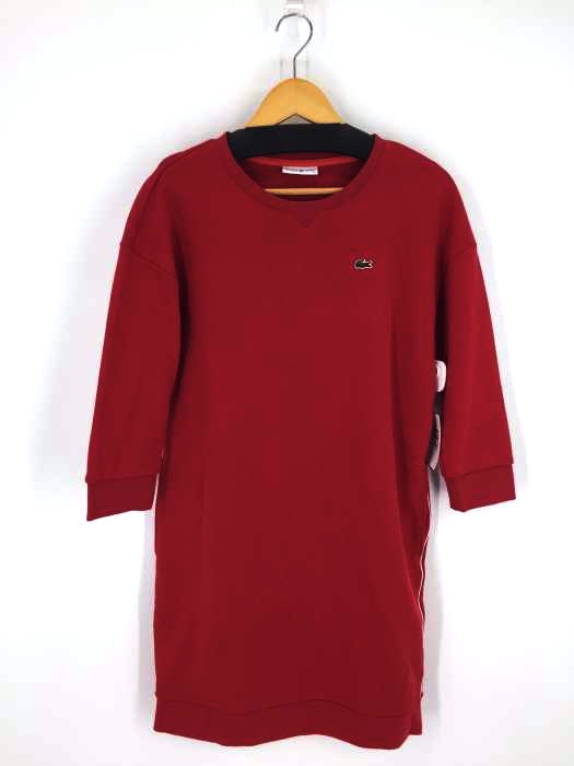 LACOSTE SPORT（ラコステスポーツ） 脇パイピング スウェットワンピース レディース ワンピース