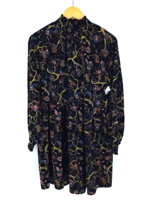 MONKI（モンキ） 花柄長袖ワンピース レディース ワンピース