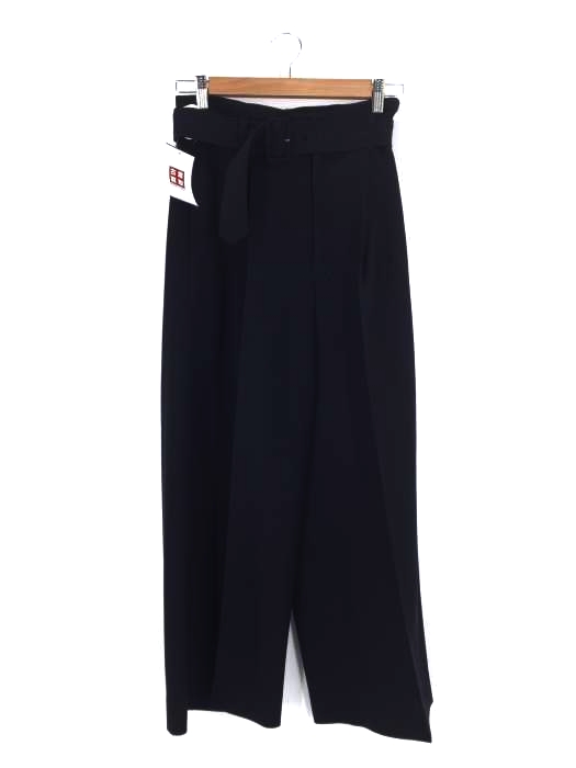Ray BEAMS(レイビームス) センタープレスワイドスラックスパンツ レディース パンツ