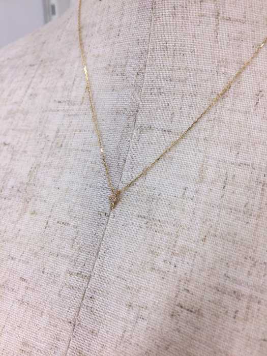 TONE SELECT GOODS（トーンセレクトグッズ） VIE　K10　ダイヤモンド　ネックレス　十字 レディース アクセサリー
