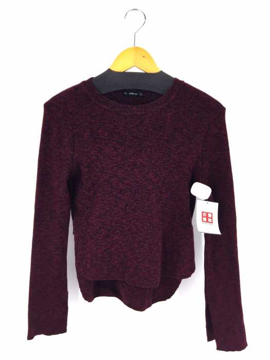 ZARA KNIT（ザラニット） ラウンドカットクルーネックニット レディース トップス