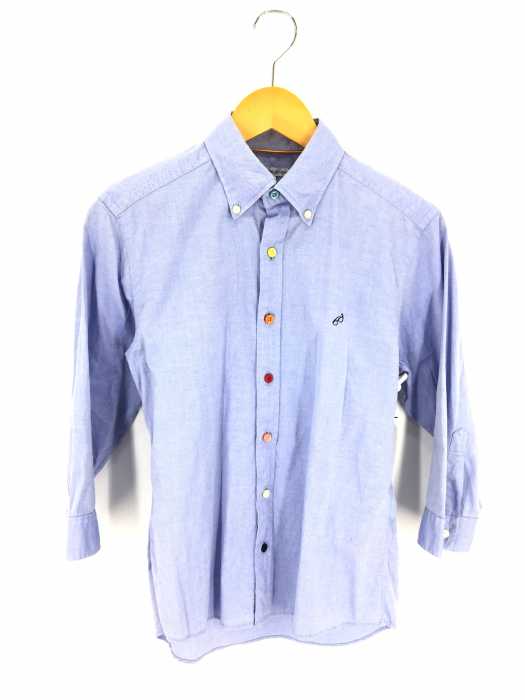 FACADE GREEN UNITED ARROWS green label relaxing(ファサードグリーンユナイテッドアローズグリーンレーベルリラクシング) 7分袖BDシャツ メンズ トップス