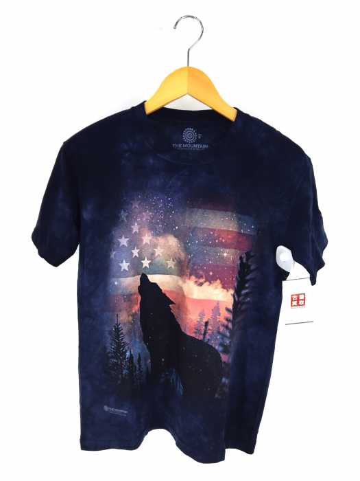 the mountain（ザマウンテン） プリントタイダイ染めTシャツ レディース トップス