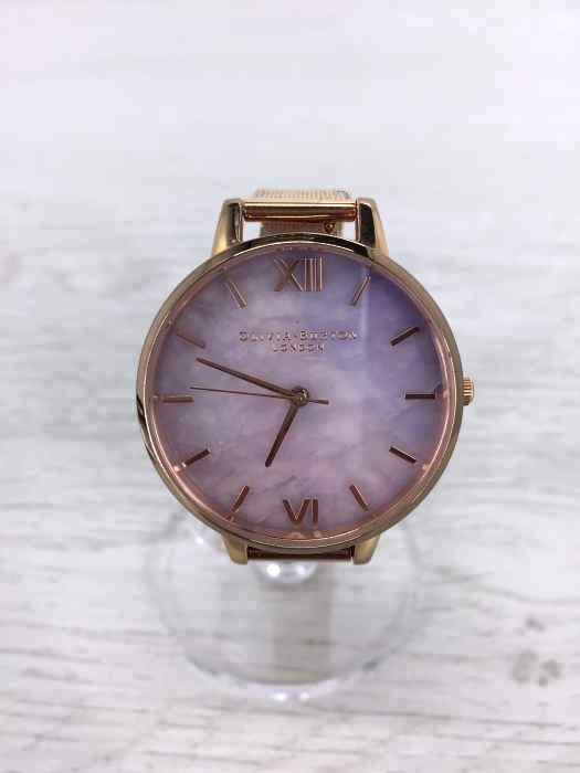 OLIVIA BURTON（オリビアバートン） メッシュブレス クオーツ腕時計 レディース 腕時計