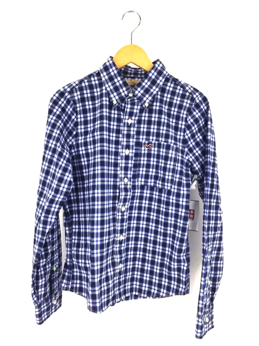 Hollister（ホリスター） チェック柄長袖BDシャツ メンズ トップス