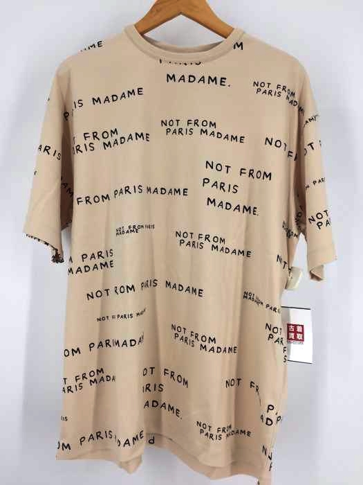 DROLE DE MONSIEUR（ドロールドムッシュ） 19AW SLOGAN OVERSIZE TEE メンズ トップス