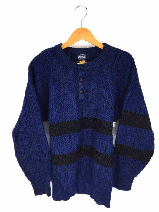 WOOLRICH（ウールリッチ） 胡桃ボタンローゲージセーター メンズ トップス
