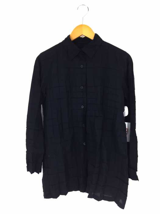 ISSEY MIYAKE(イッセイミヤケ) ボックスプリーツシャツ レディース トップス